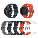 Silicone Watch Band Smart Bracelet Wrist Strap for Honor GS Pro (Blue)