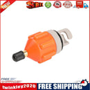 Rowing Boat Air Valve Adaptor Kayak Pump Adapter for SUP Board (Orange)