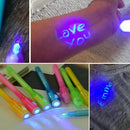 Combo Drawing Waterproof UV Light Painting Marker 2 In 1 Invisible Ink Pen