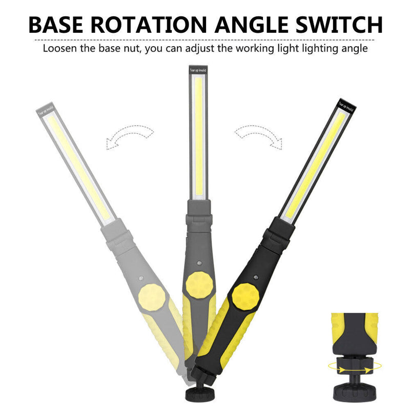 Waterproof Inspection COB LED Torch for Car Repair Emergency Camping Lighting