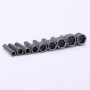 9pcs/Set 5mm - 13mm Hex Socket Sleeve Nozzles Nut Driver Set Drill Bit Adapt