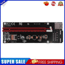 PCI-E Express 1x to 16x Extender Riser Card 4Pin USB3.0 Cable for BTC Miner