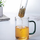 Glass Tea Infuser Tea Filter Creative Pipe Tea Strainer for Loose Leaf Herb