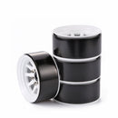 4pcs Metal Alloy 1.9 Beadlock Wheel Rims for Axial RC Crawler Car (White) Newly