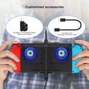 Cooling Fan with Stand Station Adjustable Three Speed for Steam Deck/Switch/OLED