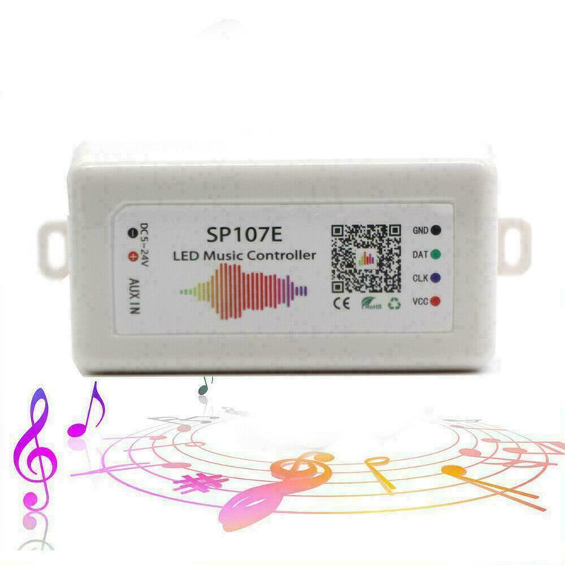 SP107E Bluetooth Muti-Color LED Music Controller Smart Electronic G2R9 X6V5