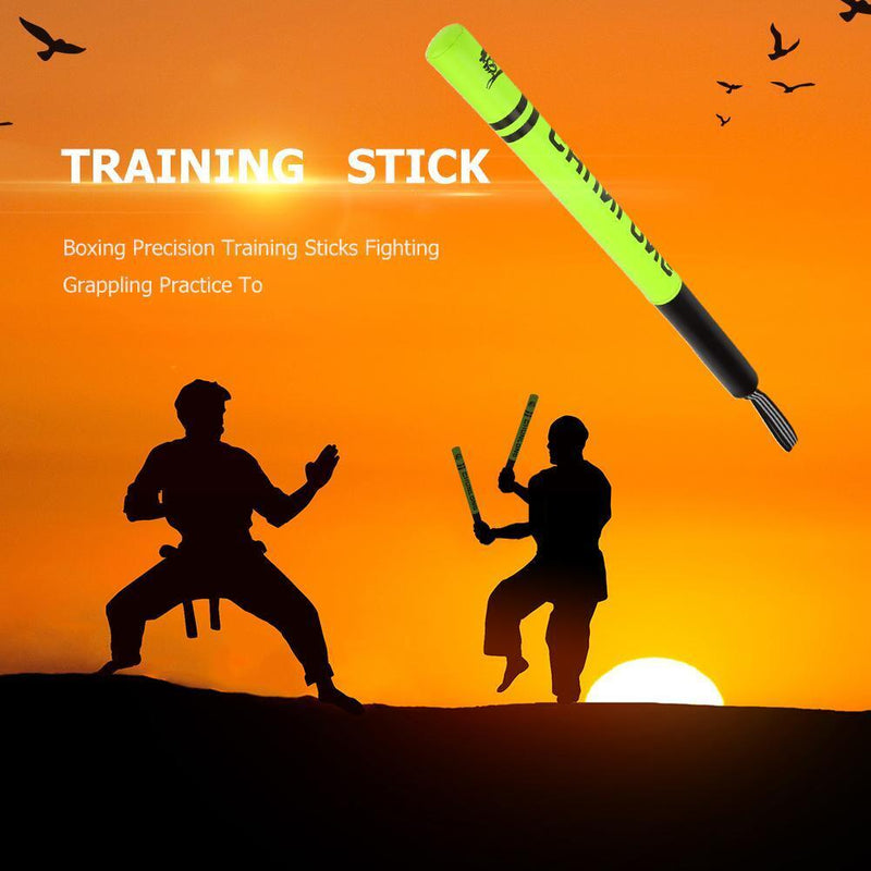 Boxing Precision Training Sticks Fighting Grappling Practice Tools (Green)
