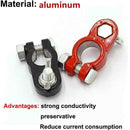 Auto Battery Terminal Post Washer Positive Negative Connectors Zinc2PCS D3C4