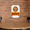 Weatherproof Chic Calligraphy Painting Sign Iron Painting Wall Drawing (1) Newly