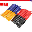 6PCS Hairstyle Salon Mat Cutting Clamp Crocodile Hairclips Hairpin Handle