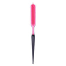 Pointed Tail Comb Prevent Hair Loss Hair Brush Salon Styling Comb (Rose Red