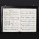 Acrylic Sheet Music Clip Transparent Lightweight and Supply Durable O1P1 U E6B4