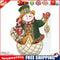 DIY Christmas Snowman Drawing Part Drill Special Shape Diamond Painting Kit