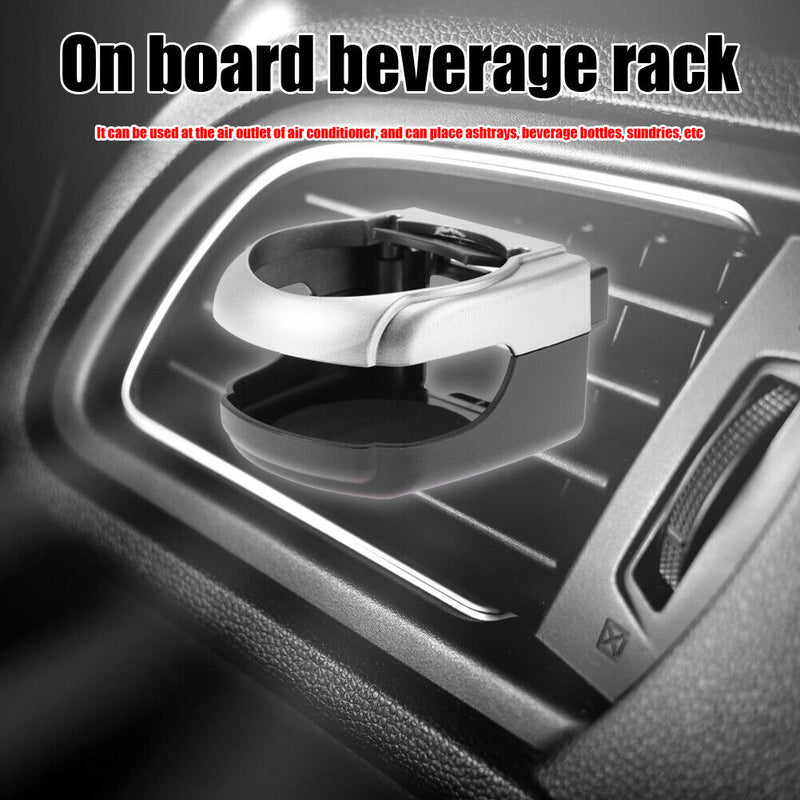 Car Truck Cup Holder Rack Air Vent Beverage Drink Bottle Container Insert Sta