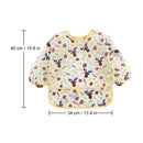 Baby Feeding Bibs Kids Waterproof Long Sleeve Coverall (0-3Years Elk) Newly