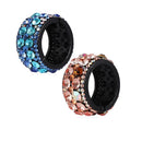 Plastic Mini Claw Buckle Ponytail Holder Hair Clip Headband Crystal Hairband