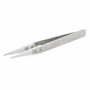 Ceramic Stainless Steel Pointed Tip Tweezer Heat Resistant Anti-acid Anti-static