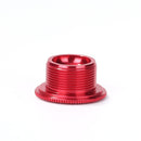 Mi Xim MTB Bike Crank Cover Screw Cap Bicycle Crankset Fitting (Red)(M20)