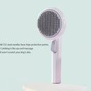 Pet Dogs Cats Pumpkin Brush Hair Shedding Auto Hair Remover Comb (C White) Newly