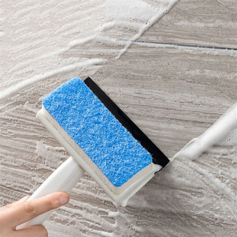 Window Cleaning Brush Glass Wiper Cleaner Double Side Bathroom Mirror Squeegee