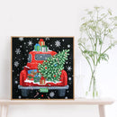 5D DIY Diamond Painting Kit Full Round Drill Snowflake Car Rhinestone Picture