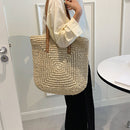 Durable Straw Woven Bags Tight Construction Fashion Gifts for Girls Dating
