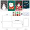Design Christmas Greeting Card Thank You Cards Xmas Supplies with Envelope