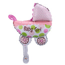 5pcs Mini Balloon Set Baby Boy Girl Foil Balloon Birthday Party Decor(Girl)