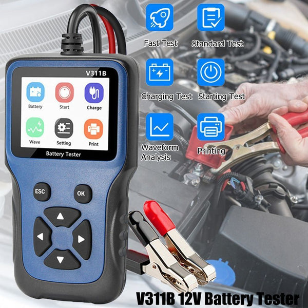 Diagnostic Tool Car Charging Cricut Load Tester Vehicle Automobile Analyzer