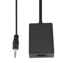 VGA to HDMI-compatible Male to Female 1080P Adapter Converter w/USB Power S