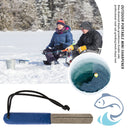 Double Groove Fishing Hook Sharpener Diamond Fishhook Grindstone Fish Tackl