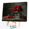 DIY Digital Painting By Numbers Rose Fruit Frameless Canvas Picture Wall Art