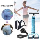 Pedal Resistance Band Set Break-Proof Strength Adjustable Pedal (Blue) Newly