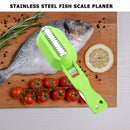 Kitchen Fish Scales Scraping Graters Fast Remove Fish Cleaning Peeler Scraper