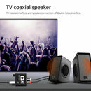 Digital to Analog 3.5mm Stereo Audio Converter 5.1 Channel RCA Decoder Adapter