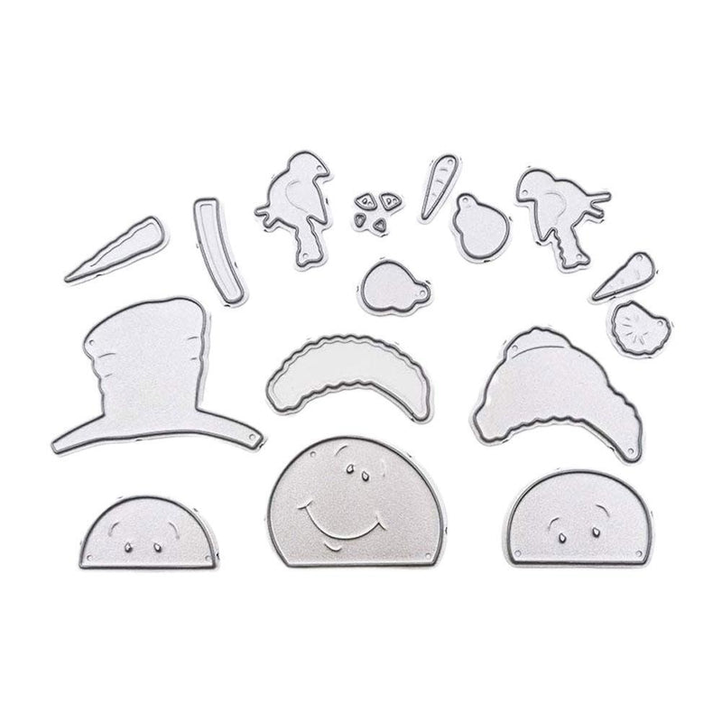 1*Snowman Metal Cutting Dies Stencil Scrapbooking Embossing Album Craft Card DI&