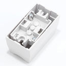 S14S Lamp Holder AC85-250V Mirror Wall Light Socket Base Adapter (White) Newly