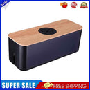 Data Cable Storage Box Wooden Mobile Phone Computer Tablet Charging Line Ca