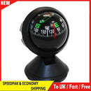 Multifunctional Universal Car Compass Pocket Mini Ball Dash Dashboard Compass