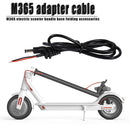 Safety Line Black Plug Adapter Lightweight Electric Scooters Charging Line Cable