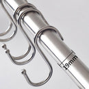 Stainless Steel Organizer Double S Shaped Hook Clasps Hooks Hanger Storage Rack