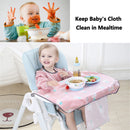 Waterproof Highchair Kids Long Sleeves Baby clothes Weaning Bib Baby Bibs