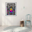 5D Diamond Painting Full Round Drill DIY Circle Pattern Rhinestone Drawing Arts