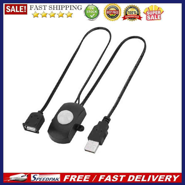 USB PIR Motion Sensor Switch DC 5-24V Body Infrared Intelligent Sensing Det