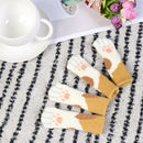 4pcs/set Cat Chair Feet Sock Thicken Anti-slip Table Leg Knitted Cover (B)