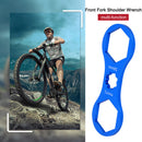 Aluminum Bicycle Front Fork Wrench for XCM/XCR/XCT MTB Repair Tool (Blue B)