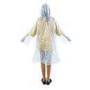 Unisex Disposable Hood Raincoat Waterproof Travel Camping Rain Coat (140cm)