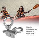 2pcs Stainless Steel Kayak Screws Nuts Boat Accessories Rail Track Bolts