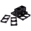 10pcs/lot 32650 2x Battery Holder Bracket Cell Safety Anti Vibration Plasti