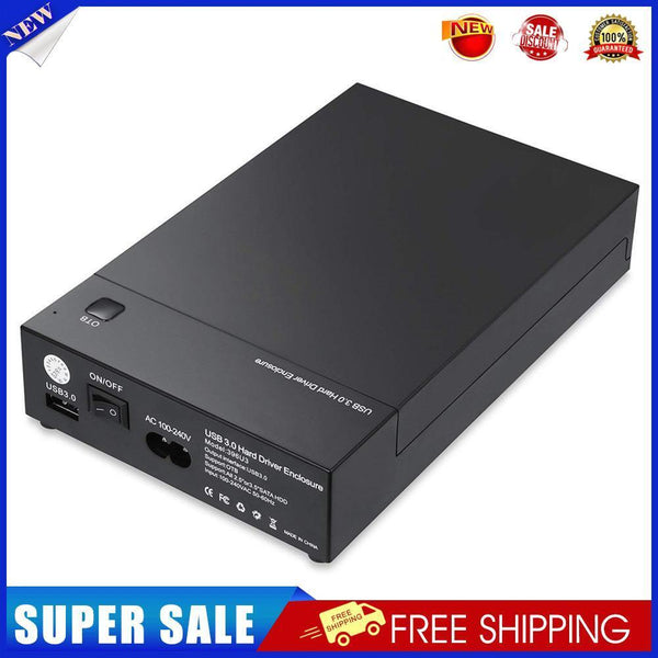 396U3 USB 3.0 to SATA III 2.5 3.5 inch HDD SSD Hard Drive Enclosure (EU)